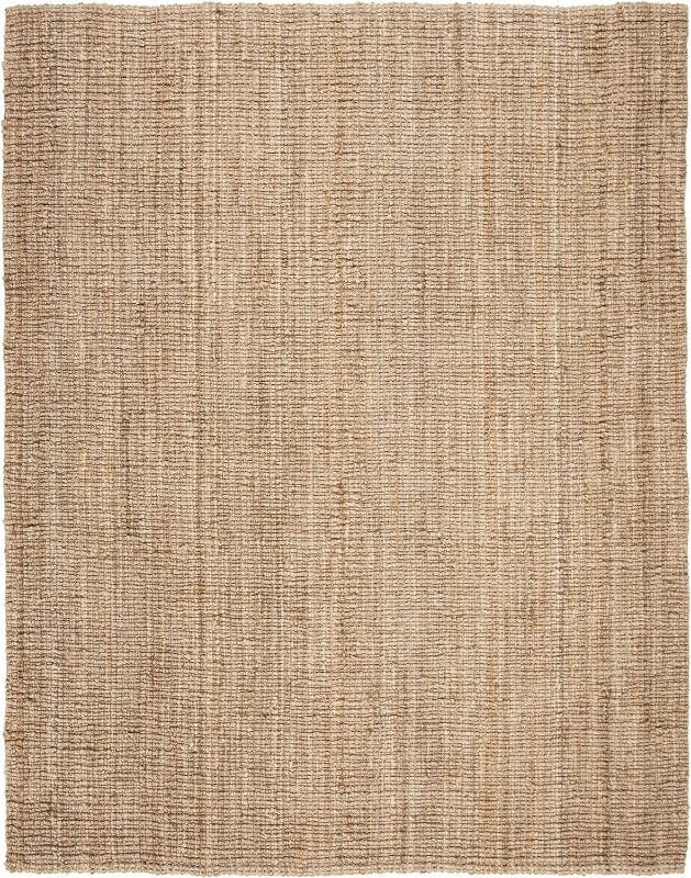 Photo 1 of (used)(see images) Natural Fiber Collection Area Rug - 9' x 12', Natural, Handmade Chunky Textured