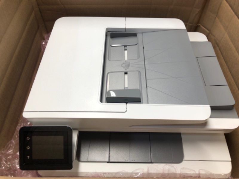 Photo 2 of HP Color LaserJet Pro M283fdw Wireless All-in-One Laser Printer, Remote Mobile Print, Scan & Copy, Duplex Printing, Works with Alexa (7KW75A)