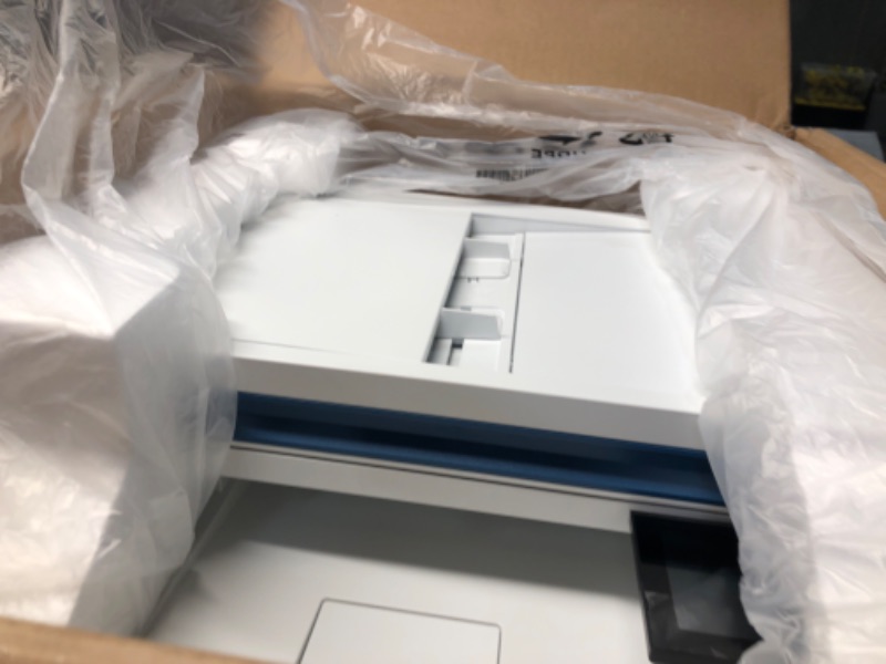 Photo 2 of HP Color LaserJet Pro MFP 4301fdw Wireless Printer, Print, scan, copy, fax, Fast speeds, Easy setup, Mobile printing, Advanced security, Best-for-small teams, white, 16.6 x 17.1 x 15.1 in New version