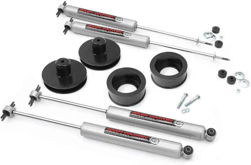 Photo 1 of 
Rough Country 2" Suspension Lift Kit for 1997-2006 Jeep Wrangler TJ/LJ - 65830