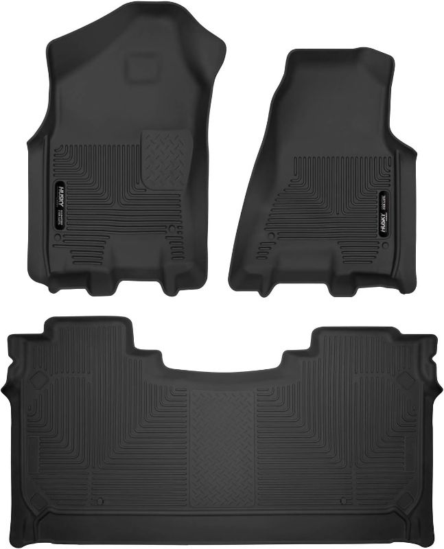 Photo 1 of 
Husky Liners - 54608 Fits 2019-20 Dodge Ram 1500 Crew Cab with factory storage box X-act Contour Front & 2nd Seat Floor Mats