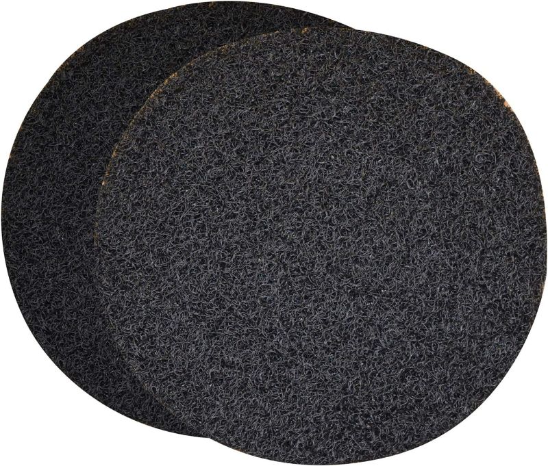 Photo 1 of JohnDow Industries JDI-SP1 Oil Splash Pad, 15 inch Diameter fits Most Oil drains, 2 Pack, Black