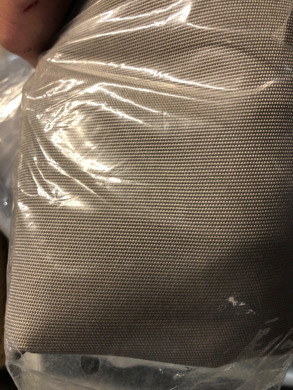 Photo 1 of Outdoor Chair Cushions 16 x 17 Inch Waterproof Patio Chair Cushions with Tie 5 Year Color Fastness Thick Outdoor Seat Cushion for Garden Lawn Patio Furniture Dark Grey Set of 2 17x16x2-2 Pcs Dark Grey  See Photo for better look at the shade of grey