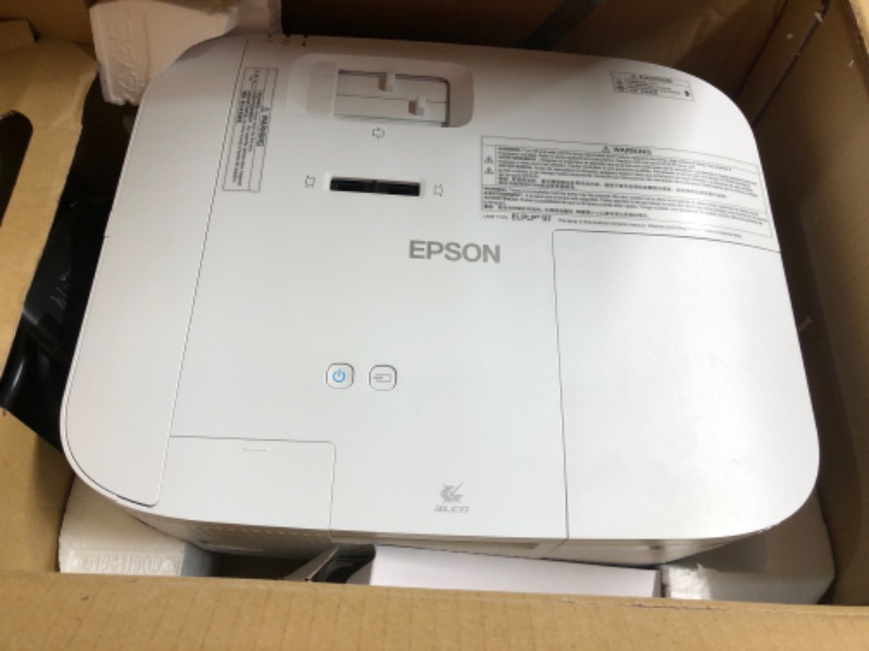 Photo 4 of Epson Home Cinema 2350 4K PRO-UHD Smart Streaming Projector with Android TV, 3-Chip 3LCD, HDR10, HLG, 2,800 Lumens, Low Latency, 10 W Speaker, Bluetooth (Renewed)