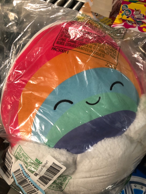 Photo 2 of (READ FULL POST) Squishmallows 14-Inch Rainbow Plush - Add Belina to Your Squad, Ultrasoft Stuffed Animal Large Plush Toy, Official Kellytoy Plush