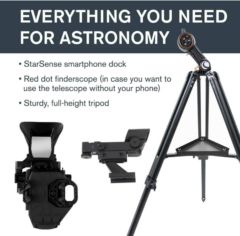 Photo 5 of (READ FULL POST) Celestron – StarSense Explorer DX 130AZ Smartphone App-Enabled Telescope – Works with StarSense App to Help You Find Stars, Planets & More – 130mm Newtonian Reflector – iPhone/Android Compatible