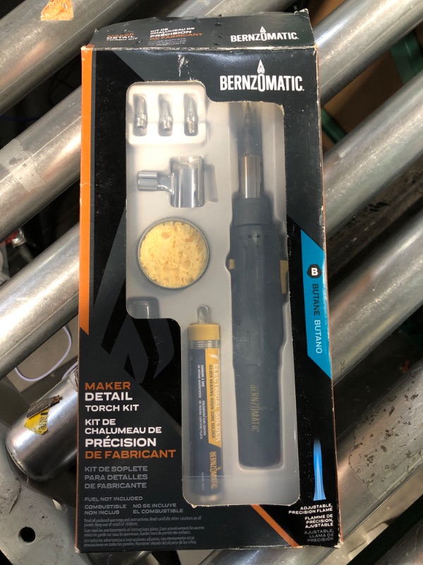 Photo 1 of Bernzomatic 368600 Cordless Butane Micro Torch Soldering Kit