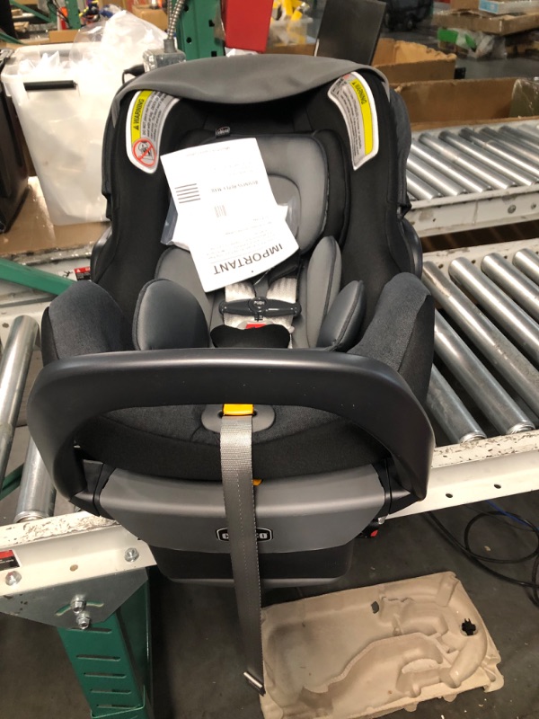 Photo 4 of Chicco KeyFit 35 ClearTex Infant Car Seat - Shadow | Black With ClearTex® No Chemicals Shadow/Black