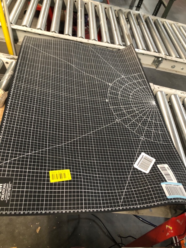 Photo 2 of **PREV USED AND MINOR DAMAGE **
XNM Creations Premium Self Healing Cutting Mat - 24 Inches by 36 inches - A1, 3 Layer Quality PVC Construction - Dual Sided, Imperial and Metric Grid Lines - Perfect for Cutting, Sewing, and Crafts 24 x 36