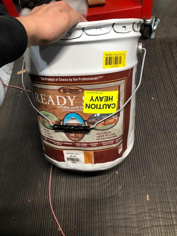 Photo 2 of Ready Seal 512 5-Gallon Pail Natural Cedar Exterior Stain and Sealer for Wood 5 Gallon Natural Cedar Stain and Sealer