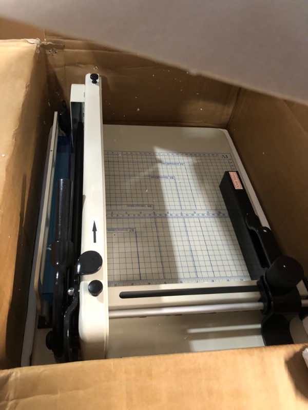 Photo 3 of Heavy Duty Paper Cutter,12 inch Guillotine Paper Cutter