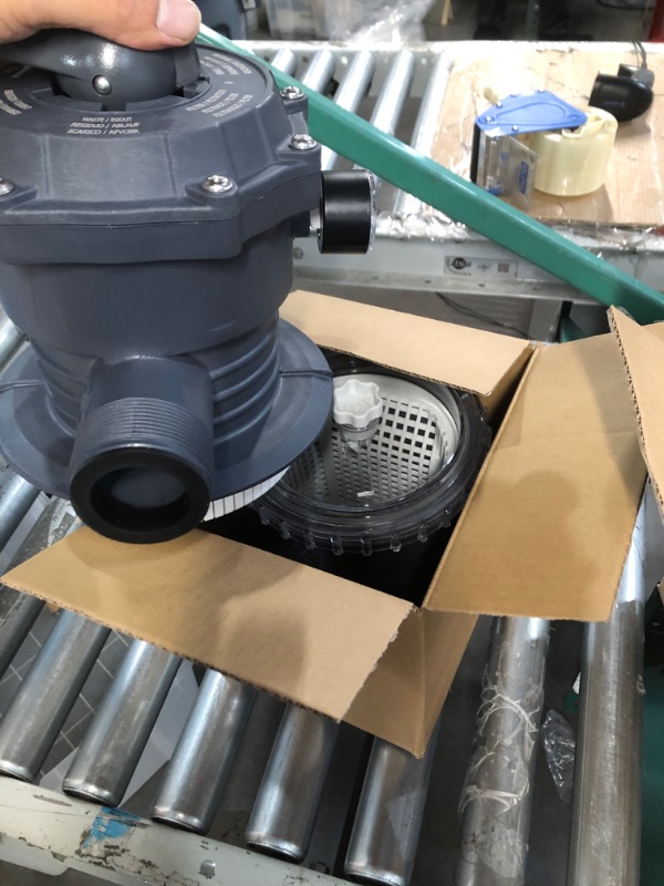 Photo 1 of INTEX 26647EG SX2800 Krystal Clear Sand Filter Pump for Above Ground Pools, 14in 14in Sand Filter Pump