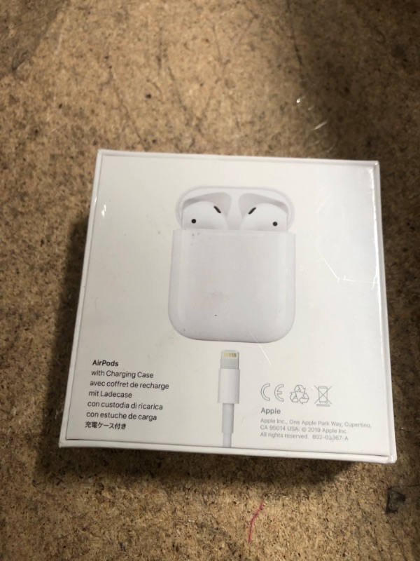 Photo 2 of *FACTORY SEALED* Apple AirPods with Charging Case (Latest Model)