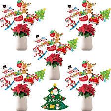 Photo 1 of 30 Pack Merry Christmas Centerpieces for Tables, Winter Classic Christmas Table Decorations, Santa Claus Snowman Grinch Deer Table Toppers Set for Xmas Day Party Decortions Supplies Home Decor