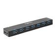 Photo 1 of Rocstor 7-Port USB Hub - USB 3.0 - External - 7 USB Port(s) - 7 USB 3.0 Port(s)