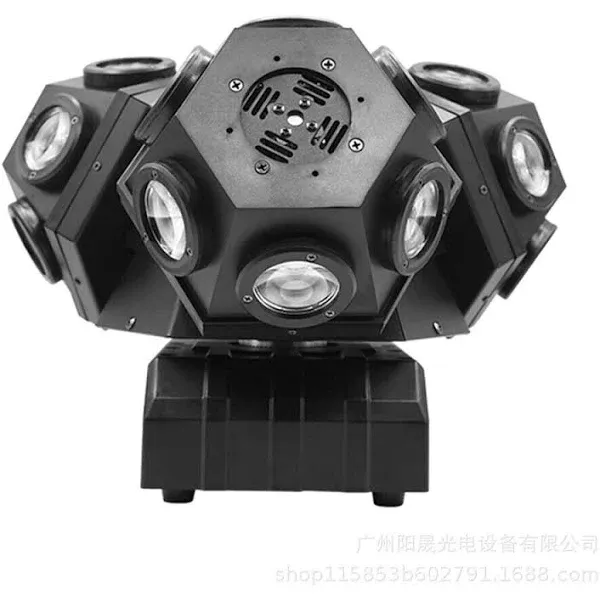 Photo 1 of 3 Heads LED Moving Head Beam Disco Light RGB Laser Effect DMX Stage Lighting
