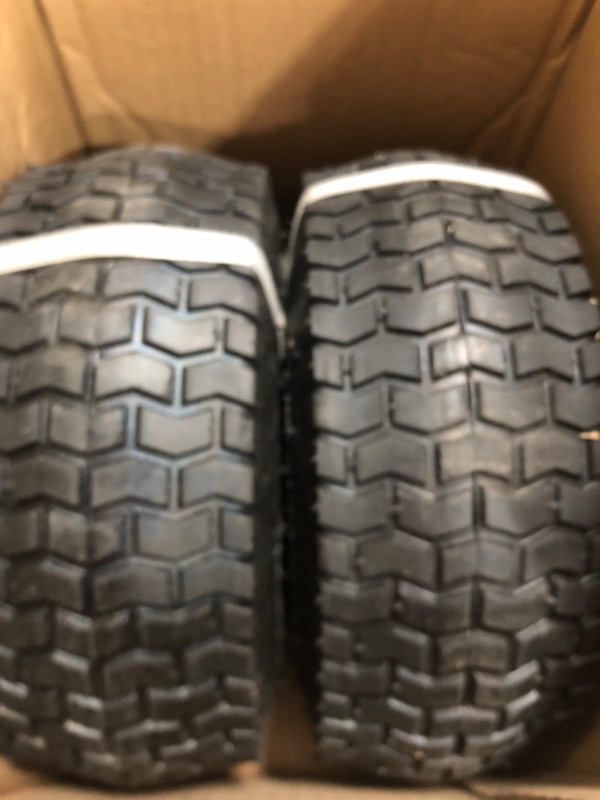 Photo 2 of 2Pk of 10x4.00-4” Wheels, All Purpose Utility Tire