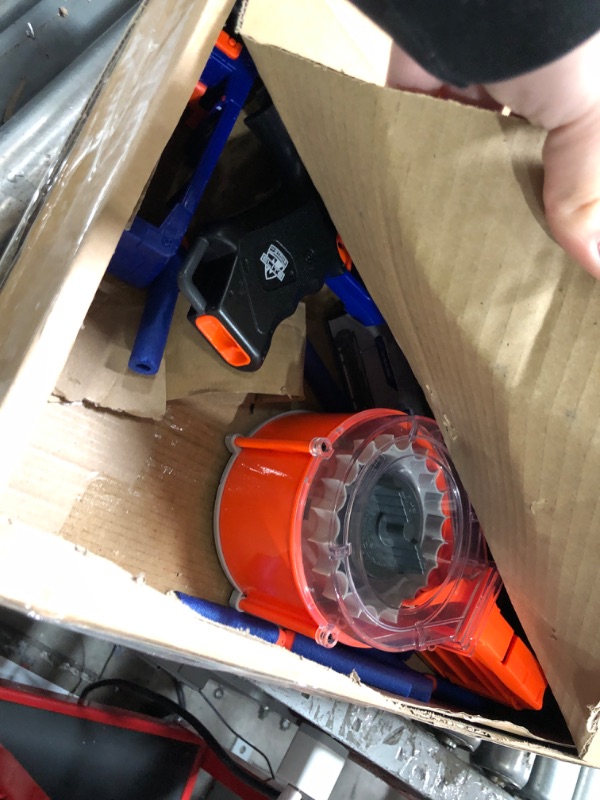 Photo 2 of [READ NOTES]
Nerf Rampage N-Strike Elite Toy Blaster with 25 Dart Drum Slam Fire & 25 Official Elite Foam Darts for Kids, Teens, & Adults (Amazon Exclusive)