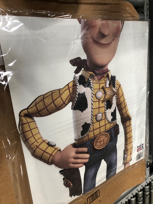 Photo 2 of Advanced Graphics Woody Life Size Cardboard Cutout Standup - Disney Pixar Toy Story 4 (2019 Film) Woody One Size