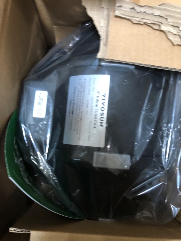 Photo 1 of VIVOSUN Grow Tent Complete System, 2 x 2 ft. Grow Tent Kit Complete with VS1000 Led Grow Light, 4 Inch 190CFM Inline Fan, Carbon Filter and 8ft Ducting Combo, 24" x 24" x 48" 24"x24"x48"