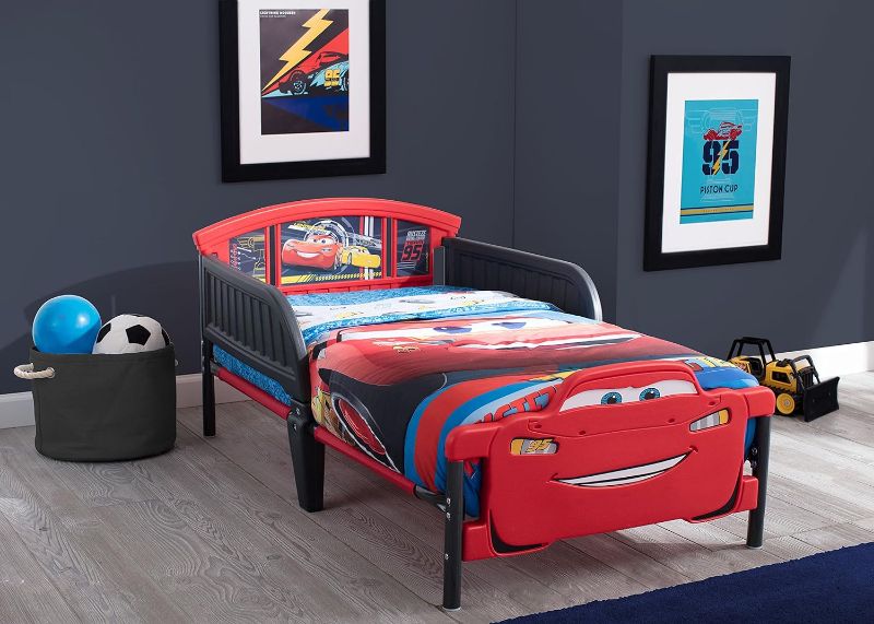 Photo 1 of 3D-Footboard Toddler Bed, Disney/Pixar Cars 3
