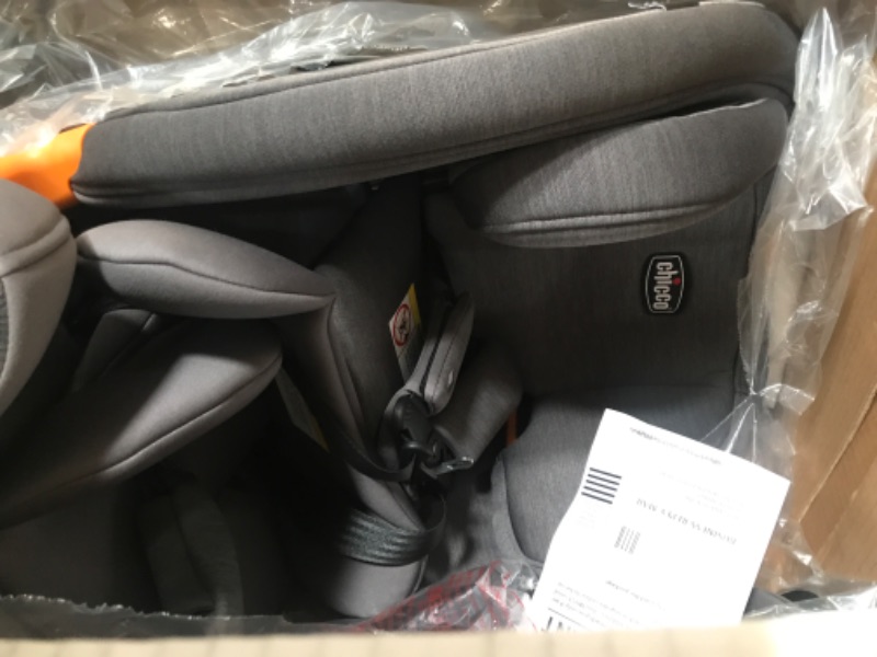 Photo 3 of Chicco OneFit ClearTex All-in-One Car Seat, Rear-Facing Seat for Infants 5-40 lbs, Forward-Facing Car Seat 25-65 lbs, Booster 40-100 lbs, Convertible Car Seat | Slate/Grey