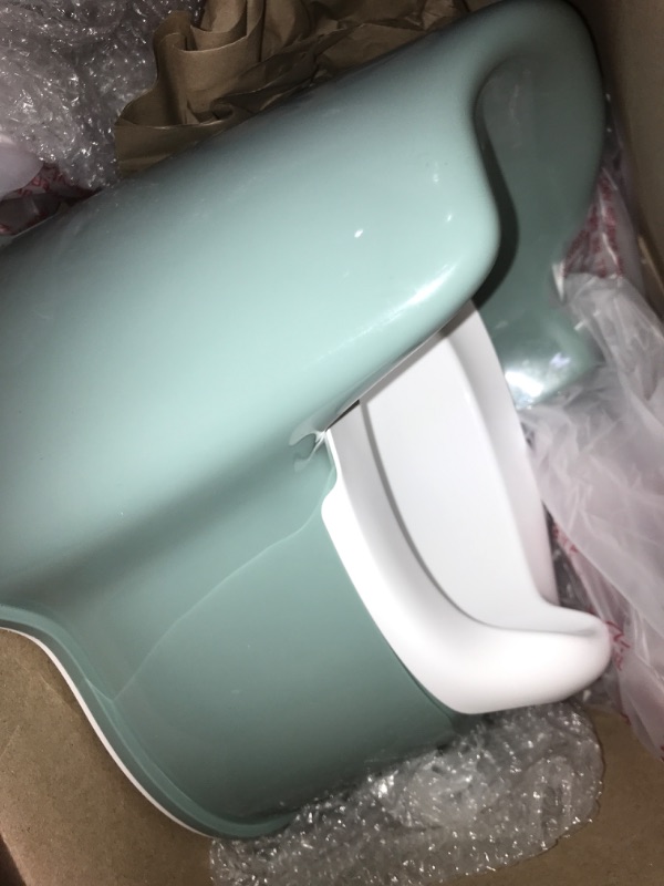 Photo 2 of BabyBjörn Potty Chair, Deep Green/White  