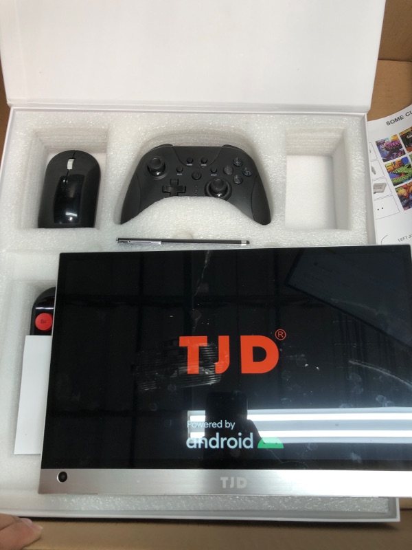 Photo 2 of TJD Tablets 14 Inch, Android Tablet Computer, 4GB RAM 128GB ROM, Android 12.0, Quad Core Processor, Google Certified, 2.4G+5G WiFi, Bluetooth, HDMI, FHD Display, Long-Lasting Battery, Keyboard/Mouse