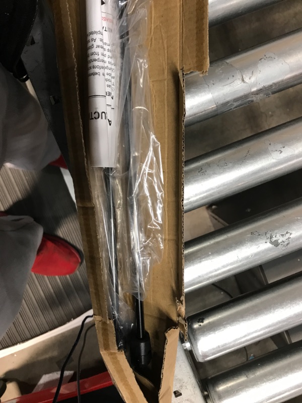 Photo 1 of BDFHYK SE263P120 26 inch 120Lbs/535N Gas Struts Shocks Lift Support for Tonneau Cover Teardrop Trailer Cart Door RV Kitchen Door are Leer Camper Shell Topper Rear Window, Set of 2 26inch-120Lb