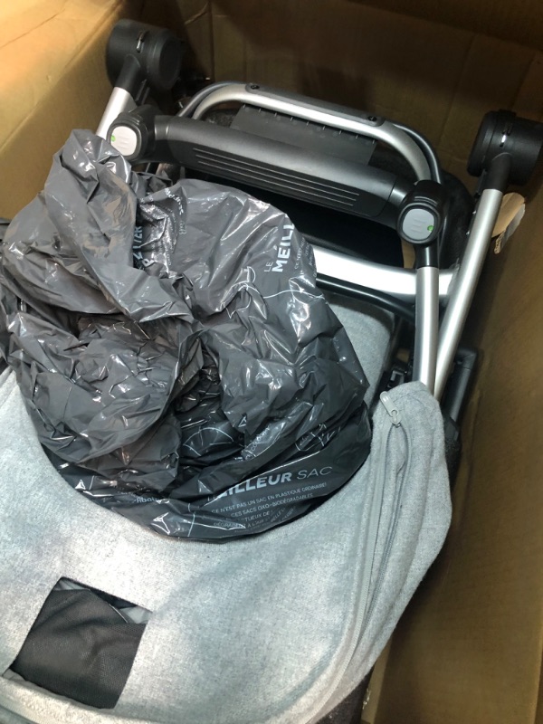 Photo 1 of ***NONREFUNDABLE - NOT FUNCTIONAL - FOR PARTS ONLY - SEE COMMENTS***
Cruz V2 Stroller - Gregory (Blue mélange/Silver/Saddle Leather) blue melange GREGORY
