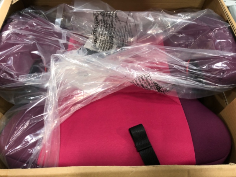 Photo 2 of Diono Solana 2 XL 2022, Dual Latch Connectors, Lightweight Backless Belt-Positioning Booster Car Seat, 8 Years 1 Booster Seat, Pink NEW! LATCH Connect Single Pink
