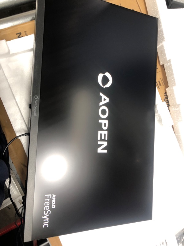 Photo 2 of AOPEN 24SA2Y Hbi 23.8" Full HD (1920 x 1080) Zero-Frame Gaming Office Monitor | AMD FreeSync Technology | Ultra-Thin Stylish Design | 100Hz | 1ms-TVR | Low Blue Light | Tilt | HDMI & VGA Ports,Black 23.8-inch