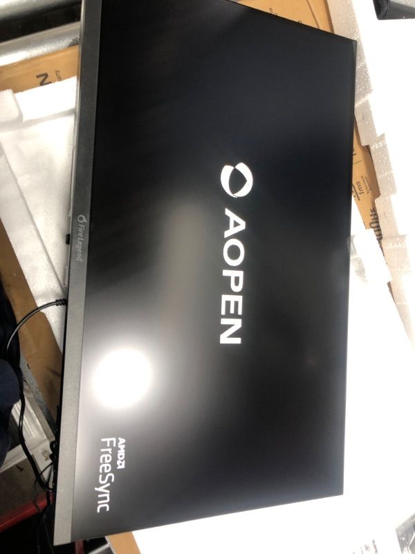 Photo 3 of AOPEN 24SA2Y Hbi 23.8" Full HD (1920 x 1080) Zero-Frame Gaming Office Monitor | AMD FreeSync Technology | Ultra-Thin Stylish Design | 100Hz | 1ms-TVR | Low Blue Light | Tilt | HDMI & VGA Ports,Black 23.8-inch