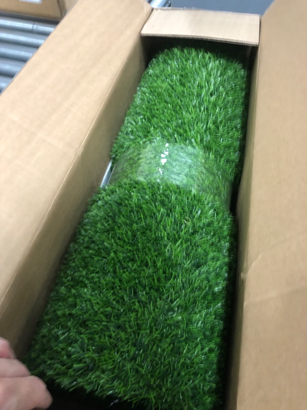 Photo 1 of 2' x 8' Faux Grass Turf 