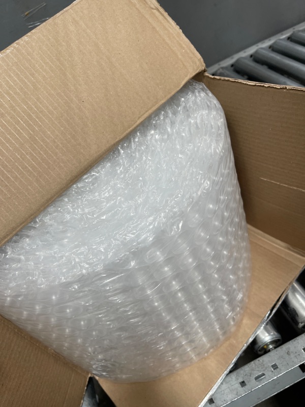 Photo 2 of Amazon Basics Perforated Bubble Cushioning Wrap - Small 3/16", Roll Bubble Wrap