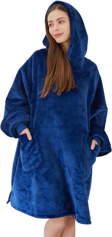 Photo 1 of  Wearable Blanket Hoodie Adult