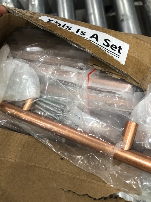 Photo 2 of 50 PACK 3-3/4 KITCHEN CABINET PULLS ROSE GOLD 