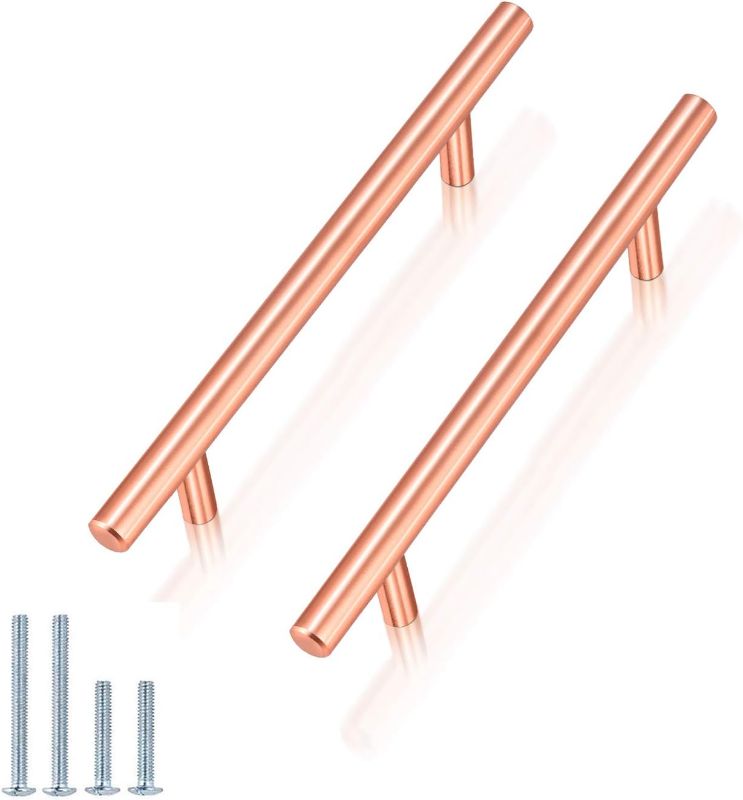 Photo 1 of 50 PACK 3-3/4 KITCHEN CABINET PULLS ROSE GOLD 