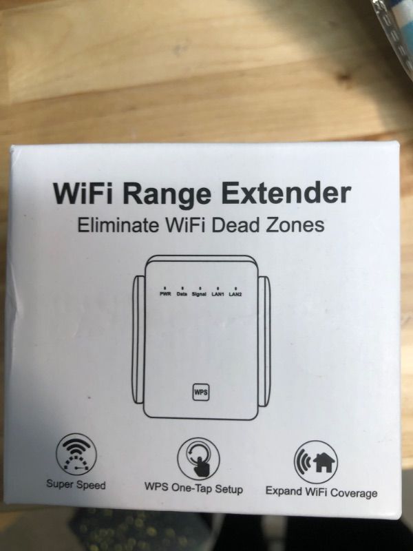 Photo 1 of ZYGD Fastest WiFi Extender/Booster | 2023 Release Up to 74% Faster Broader Coverage Than Ever Signal Booster for Home Internet/WiFi Repeater,Covers 8470 Sq.ft,w/Ethernet Port,1-Tap Setup Indoor