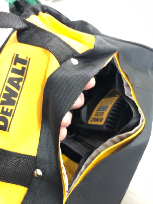 Photo 2 of ***DAMAGED*BAG CUT*MISSING ONE BATTERY*USED***
DeWalt 20V MAX Starter KIT