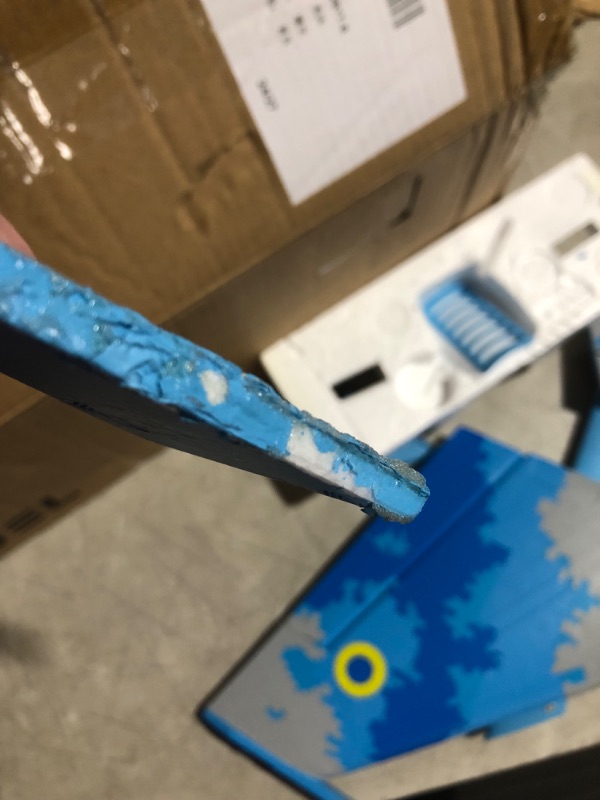 Photo 1 of ***DAMAGED - SEE COMMENTS***
Su-27 Twin 50mm EDF 4S ducted Fan Jet (Camo Blue-PNP-Transmitter, Receiver or Battery not Included)