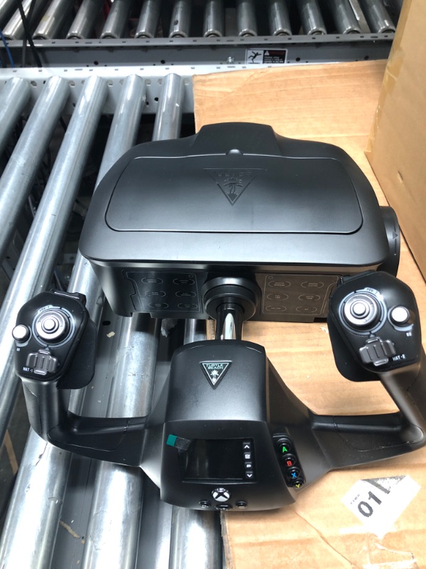 Photo 3 of Turtle Beach VelocityOne Flight Universal Control System - Xbox Series X & Xbox Series S, Xbox One & Windows 10 & 11 PCs with Yoke Handle, Throttle Quadrant, Trim Wheel & Rudder Controls