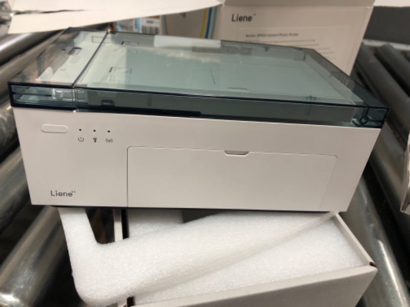 Photo 5 of Liene 4x6'' Photo Printer, Wi-Fi, 20 Sheets, Full-Color, Instant Printer for iPhone, Android, Smartphone, Thermal dye Sublimation for Home Use 20 Sheets/Printer Only