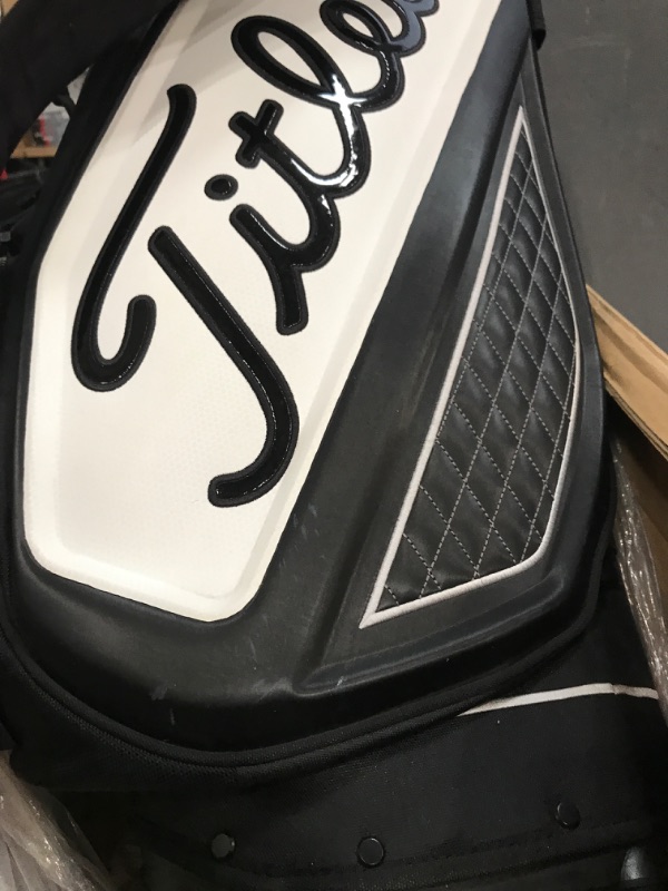 Photo 3 of Titleist - Premium Stand Bag - Black/White