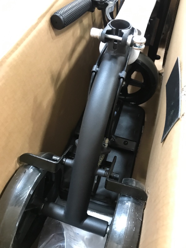 Photo 1 of ***MISSING PARTS - SEE COMMENTS***
KneeRover Economy Knee Scooter Steerable Knee Walker Crutch Alternative with DUAL BRAKING SYSTEM in Matte Black