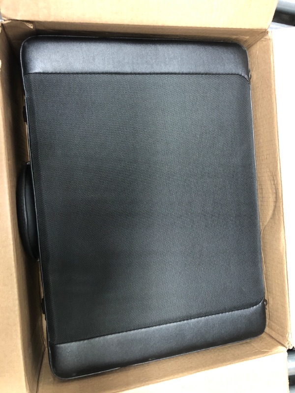 Photo 1 of Alpine Swiss Expandable Attache Case Dual Combination Lock Hard Side Briefcase, Black
COMBINATION #301