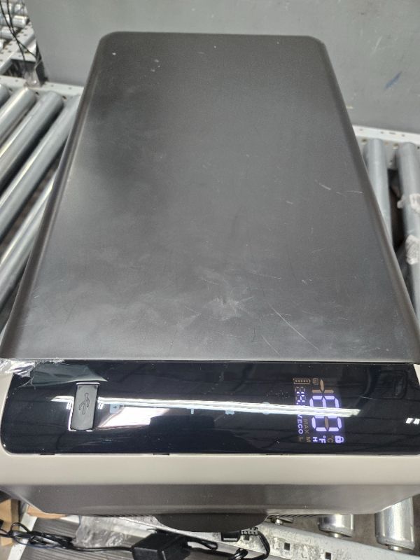 Photo 1 of **MINOR DAMAGE, ONE HINGE ON THE LID IS BROKEN** AstroAI 12 Volt Car Refrigerator, 12V Portable Freezer 23 Quart Camping Fridge Cooler 22L (-4?~68?) with 12/24V DC & 110V AC for Car, RV, Truck, Van, Boat for Camping, Travel, Fishing Outdoor 23 Quart (22L)