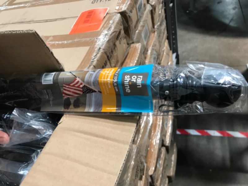 Photo 1 of 12 pack
Rain or Shine 5.75-ft Black Metal House Flag Pole