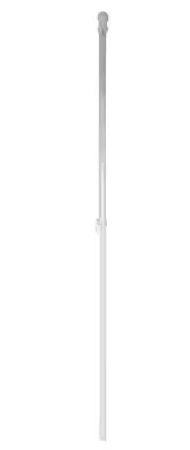 Photo 1 of 12 pack
Rain or Shine 5.75-ft White Metal House Flag Pole
