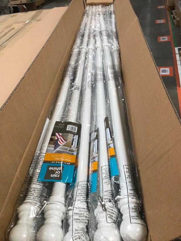 Photo 1 of 12 pack
Rain or Shine 5.75-ft White Metal House Flag Pole